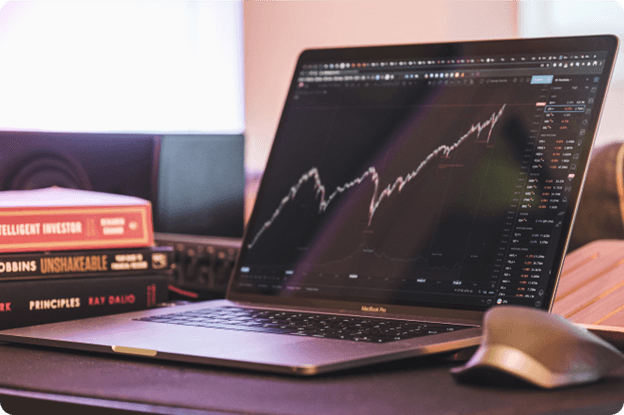 Background image showing value